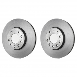 Juego de 2 Discos Ventilados de Frenos Delanteros Brembo para Astra1.8, Zafira 2.0