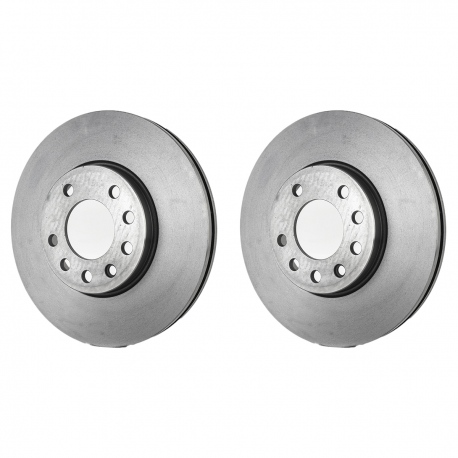Juego de 2 Discos Ventilados de Frenos Delanteros Brembo para Astra1.8, Zafira 2.0