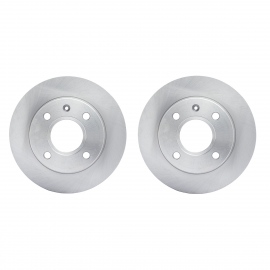 Juego de 2 Discos Ventilados de Frenos Delanteros Fritec para Fiesta, Ikon, Ka, Courier