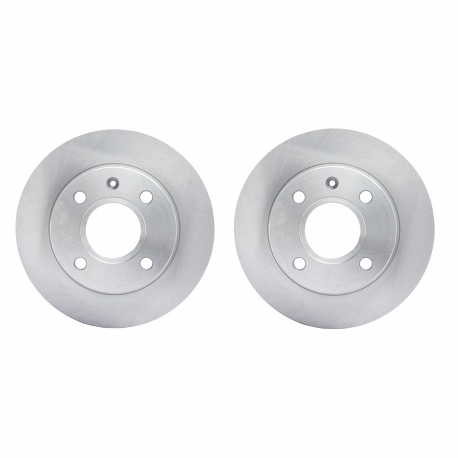 Juego de 2 Discos Ventilados de Frenos Delanteros Fritec para Fiesta, Ikon, Ka, Courier