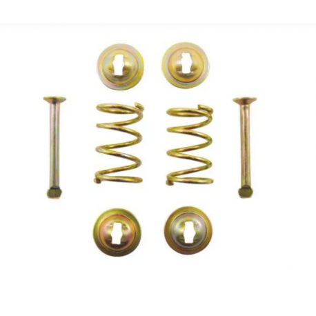 Juego de Clavos, Resortes y Cazuelas Sujetadoras de Balata de Tambor Trasero para Tsuru