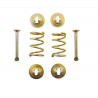 Juego de Clavos, Resortes y Cazuelas Sujetadoras de Balata de Tambor Trasero para Tsuru