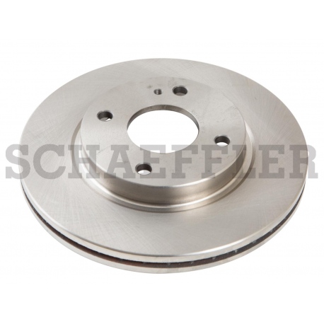 Disco Ventilado de Freno Delantero FAG para Fiesta 1.5l, Figo 1.5l