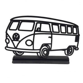 Silueta Decorativa Plástica Con Base Diseño Combi 1600