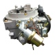 Carburador de 2 Gargantas con Termostato y Válvula Electromagnética Bruck para Combi, Golf A2, Jetta A2, Caribe, Atlantic