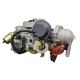 Carburador de 2 Gargantas con Termostato y Válvula Electromagnética Bruck para Combi, Golf A2, Jetta A2, Caribe, Atlantic