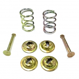 Juego de Clavos, Resortes y Cazuelas Sujetadoras de Balata de Tambor Delantero para VW Sedan