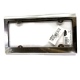 Marco de Placa Cromado Liso (Universal)