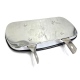 Espejo Tipo Banquetero Cromado de Acero Inoxidable Tunix
