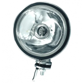 Par de Faros Metálicos Tipo 4X4 de 6" con Foco Amarillo de Halógeno Tunix 