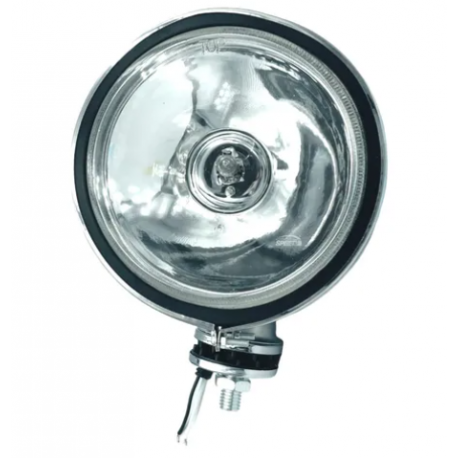 Par de Faros Metálicos Tipo 4X4 de 6" con Foco Amarillo de Halógeno Tunix 