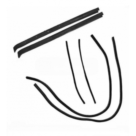 Kit de Hules de Cañuelas de Puerta Interiores y Exteriores para Combi