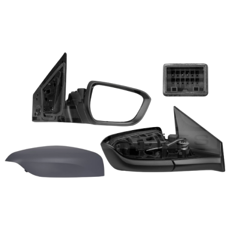 Espejo Lateral Eléctrico Izquierdo para Pintar de 3 Pines para Onix