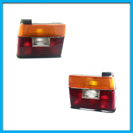 Juego de 2 Calaveras Para Jetta A2 Mirsa De Acrílico