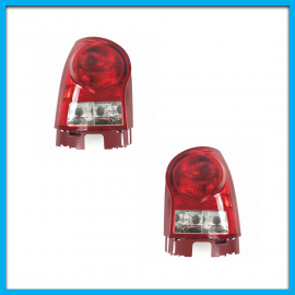 Juego de 2 Calaveras Para Pointer City G4 Diforza (Con Mica de Acrílico)