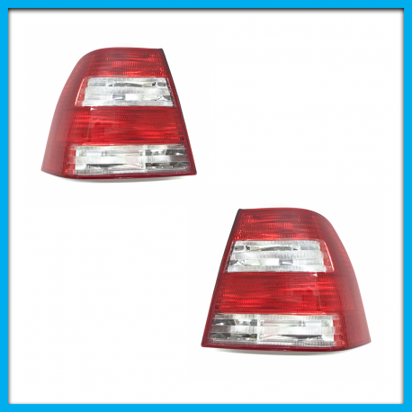 Juego de 2 Calaveras Para Jetta A4 Diforza (Con Mica de Acrílico)