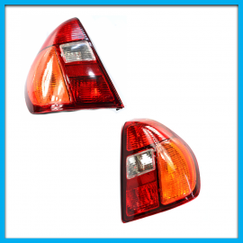 Juego de 2 Calaveras Para Platina Mirsa (Acrílicas Con Direccional Ámbar)