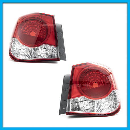 Juego de 2 Calaveras Exteriores Para Cruze Auto Magic De Acrílico