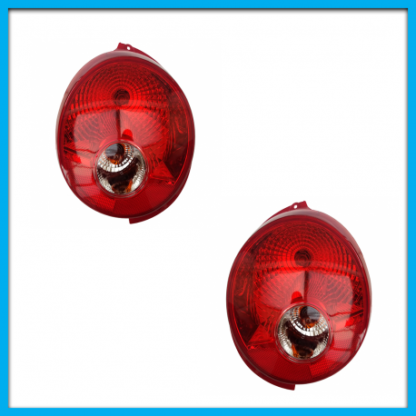 Juego de 2 Calaveras Para Matiz G2 Auto Magic Con Mica de Acrílico