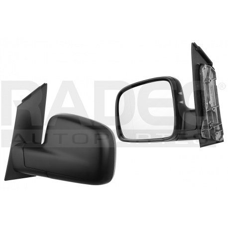 Espejo Lateral Manual Corrugado Izquierdo para Caddy