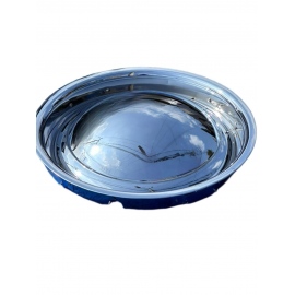 Juego de Tapones Completos de Rin 15 Cromados para VW Sedan, Combi, Safari, Brasilia