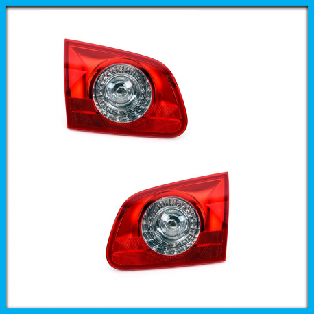 Juego de 2 Calaveras Interiores Para Passat B6 Auto Magic Sin Focos