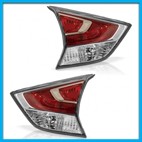 Juego de 2 Calaveras Interiores Para X-Trail Auto Magic con Mica de Acrílico