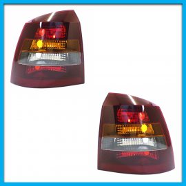 Juego de 2 Calaveras Para Astra Hatchback Auto Magic con Mica de Acrílico