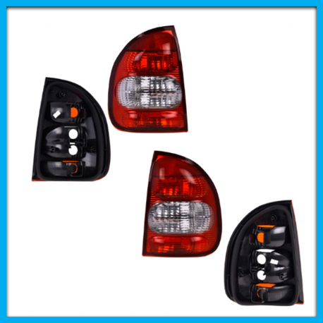 Juego de 2 Calaveras Para Chevy Monza C1 DEPO sin Portafocos