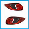 Juego de 2 Calaveras para Mazda CX5 Eagle Eyes con Porfafocos