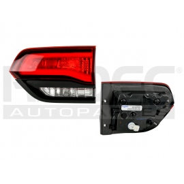 Calavera Interior Derecha Filo Negro con Leds Depo para Grand Cherokee