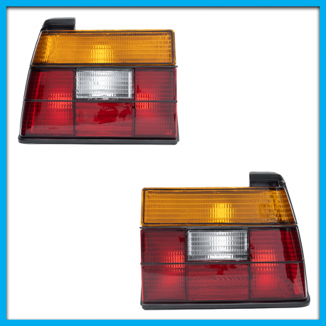 Juego de 2 Calaveras para Jetta A2 DEPO sin Arnés