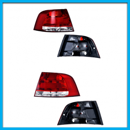 Juego de 2 Calaveras para Gol G5 Sedan DEPO sin Focos