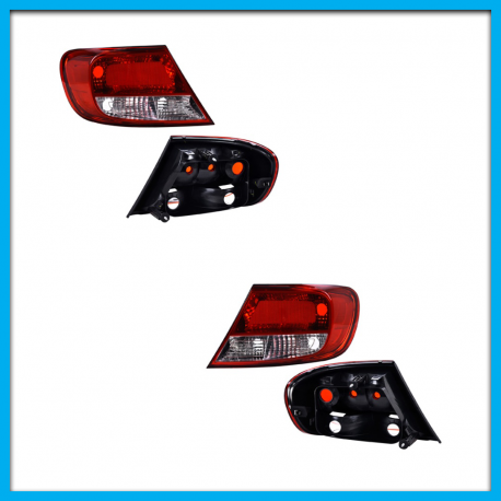 Juego de 2 Calaveras para Gol G5 Hatchback DEPO sin Arnés