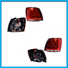 Juego de 2 Calaveras para Polo Hatchback DEPO sin Focos