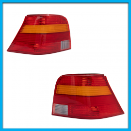 Juego de 2 Calaveras para Audi A4, Golf A4 DEPO sin Focos