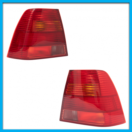 Juego de 2 Calaveras para Jetta A4, Audi A4 DEPO sin Focos