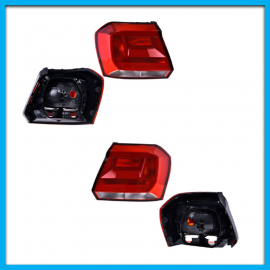 Juego de 2 Calaveras para Gol Hatchback TYC sin Portafocos