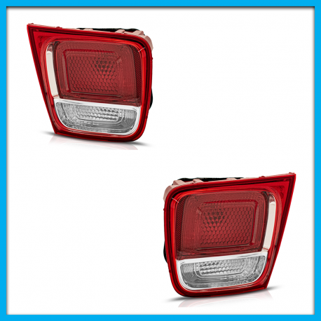 Juego de 2 Calaveras Interiores para Malibu Auto Magic sin Arnés