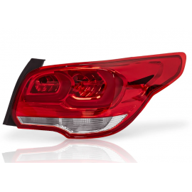 Calavera Derecha Rojo Translúcida Auto Magic para Cavalier