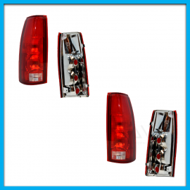 Juego de 2 Calaveras para Silverado, Sierra Auto Magic Sin Arnés