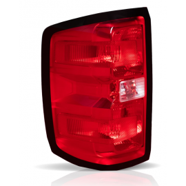 Calavera Izquierda con Filo Negro Auto Magic para Silverado, Cheyenne