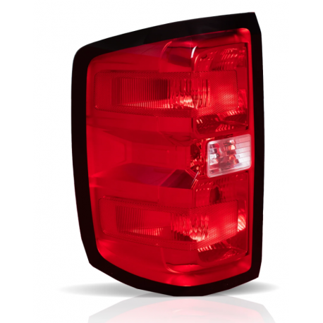 Calavera Izquierda con Filo Negro Auto Magic para Silverado, Cheyenne