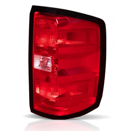 Calavera Derecha con Filo Negro Auto Magic para Silverado, Cheyenne