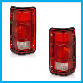 Juego de 2 Calaveras para RAM Pickup Auto Magic sin Arnés con Filo Negro