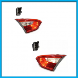 Juego de 2 Calaveras Interiores para Focus Auto Magic con Focos y Arnés