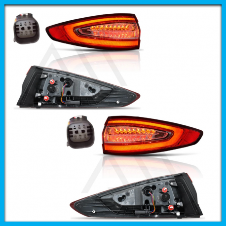 Juego de 2 Calaveras para Fusion S, SE Auto Magic con Luz LED