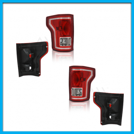 Juego de 2 Calaveras para Lobo F150 Auto Magic sin Arnés