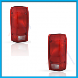 Juego de 2 Calaveras para Ranger Auto Magic Roja sin Arnés