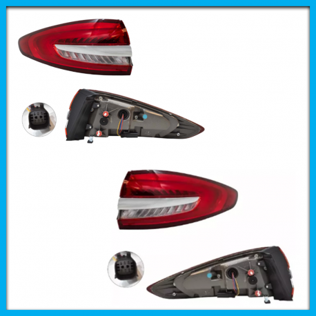 Juego de 2 Calaveras para Fusion Auto Magic con Luz LED